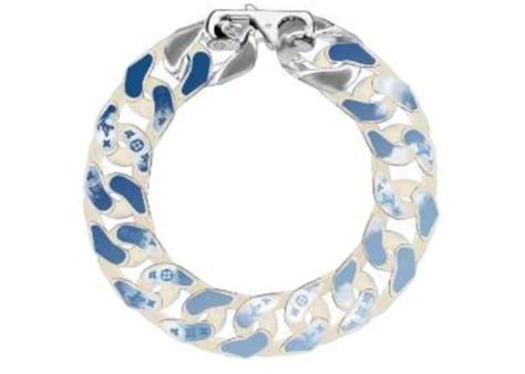 lv cloud bracelet|Louis Vuitton Chain Bracelet Cloud Blue .